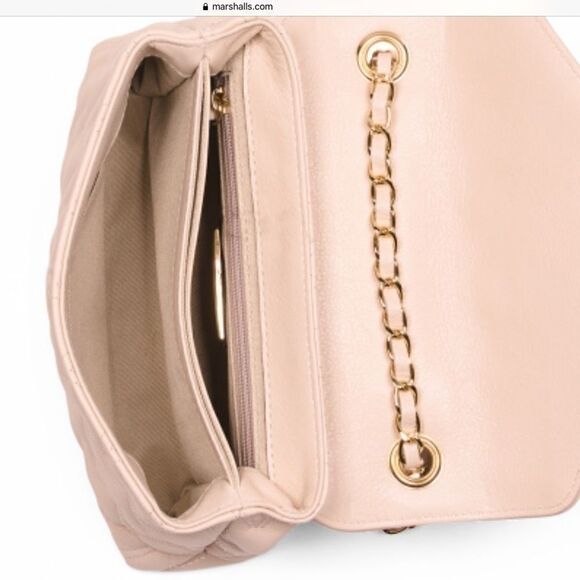 NWT VALENTINO BY MARIO LEATHER FLAP SHOULDER BAG WITH CHAIN STRAP - Picture 7 of 12